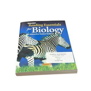 Reading Essentials for Biology An Interactive Student Textbook High School Grade